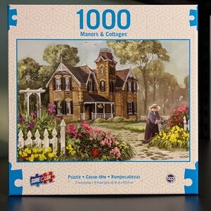 Sure Lox- Manors And Cottages Jigsaw Puzzle - 1000 Piece